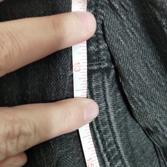 Madewell The Curvy Perfect Vintage Jean Black Lunar Wash Plus Size 24W - Picture 7 of 8